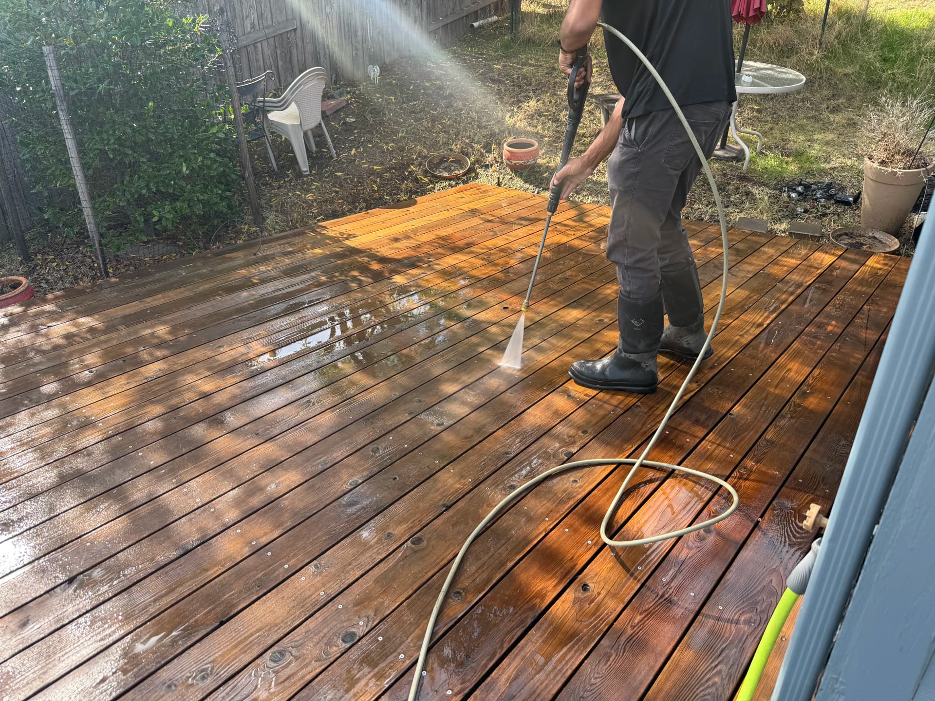pressure wash for staining in Ashland image