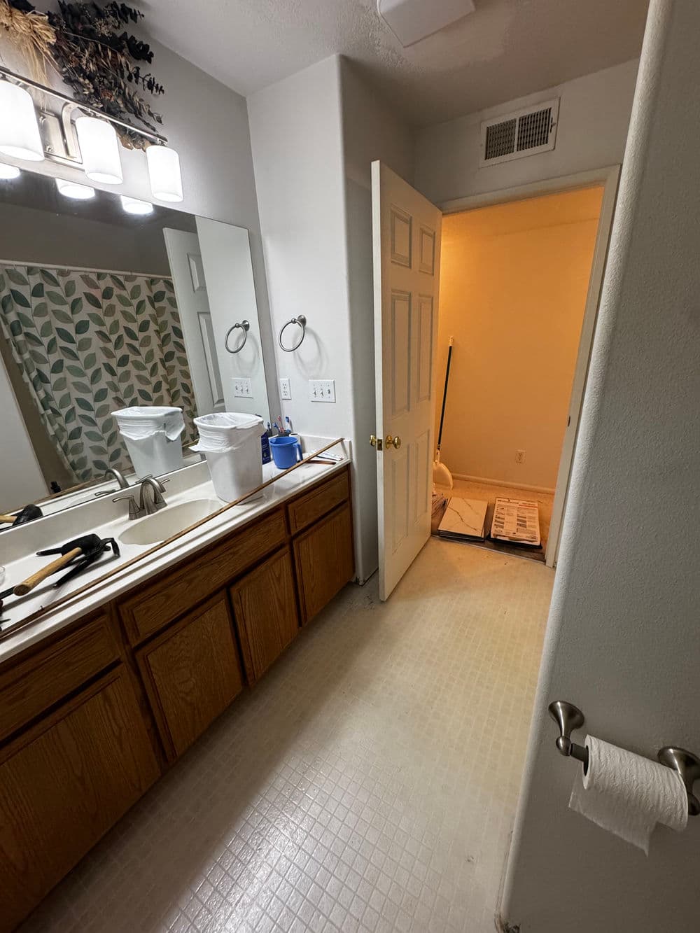 Bathroom Floor Upgrade in Medford Looks Like a Million Bucks